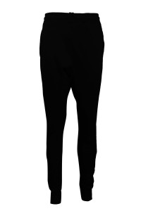 U321 製作黑色束腳運動褲 運動褲製造商 路跑褲